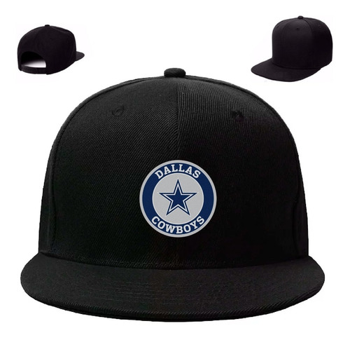 Gorra Plana Dallas Cowboys Logo Nfl Futbol Americano Phn