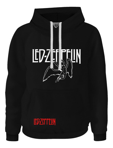 Hoodie Buzo Buso Saco Rock Led Zeppelin Angel