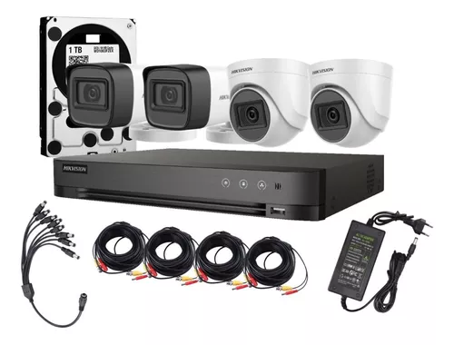 Kit Camaras Seguridad 8 Bala Exterior Full Hd 1080P + Dd 1Tb