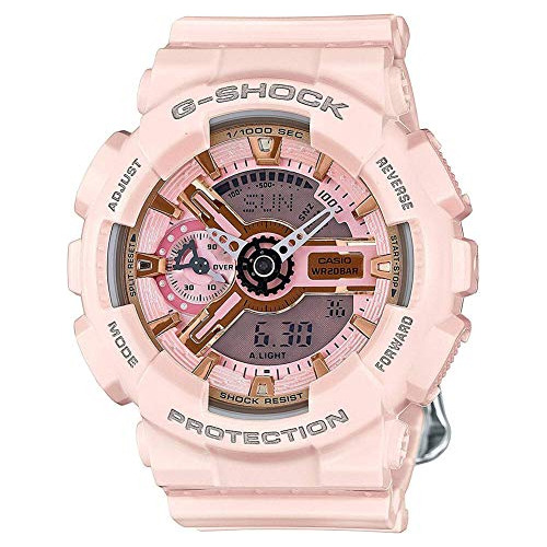 Elegante Reloj Deportivo De Cuarzo Rosa Para Mujeres Activas