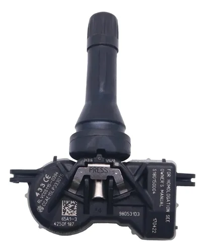 T0y Sensor Presion Llanta Tpms Para Citroen C4 Aircross