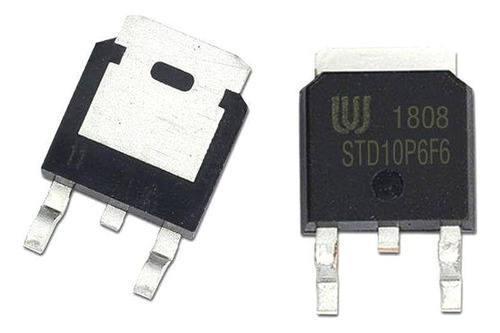 Std10p6f6 Mosfet 10p6f6 Canal P 10a 60v