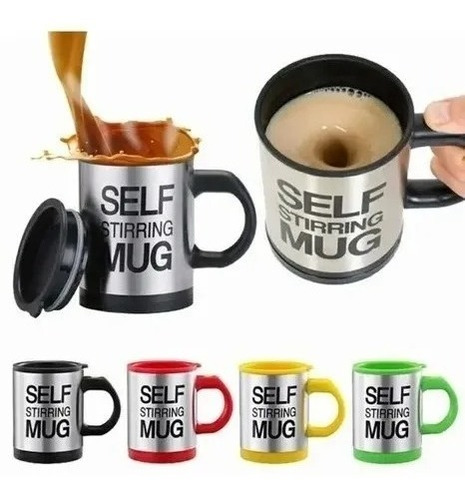 Tazón Self Stirring Mug Con Revolvedor Automático Eléctrico