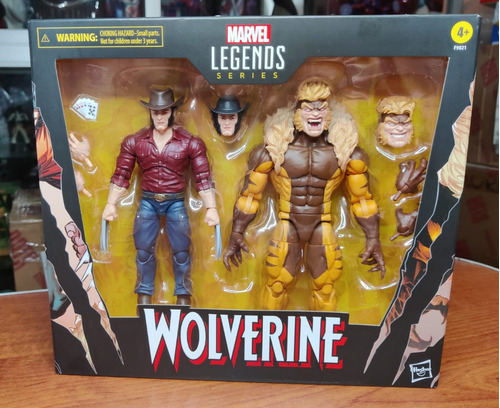 Wolverine 50th Marvel Legends Logan Vs Sabretooth Sin Abrir