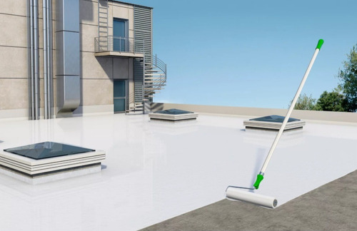 Membrana Líquida Techos Pu Weberdry Weber 20 Kgs Poliuretano Color Verde