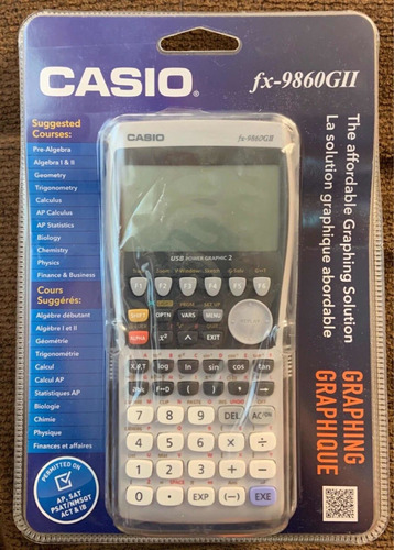 Casio Fx 9860gii  Calculadora Graficadora