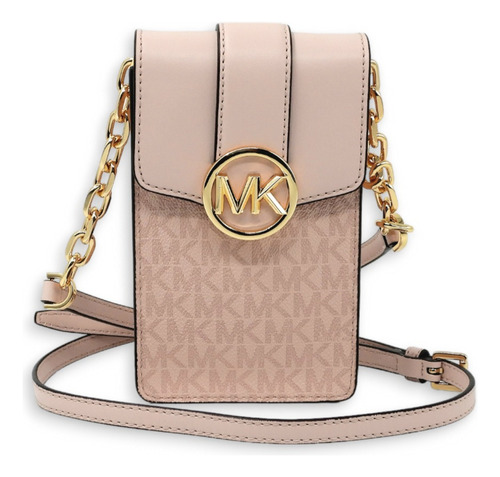 Porta Celular Michael Kors Rosa Crossbody 100% Original