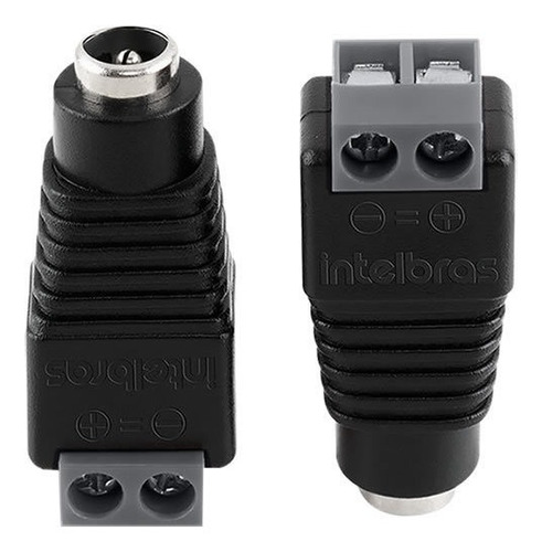 Conector National Hembra P4 /12v X 10 Unidades Intelbras