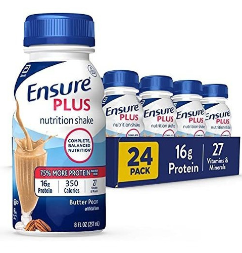 Ensure Plus Nutrición Shake Con 13 G De Proteína De Alta Cal