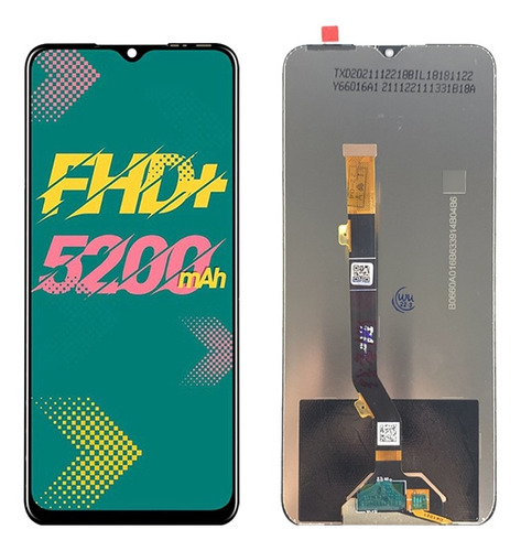 Pantalla Lcd 3/4 Completo Infinix Hot 11 X662 Nuevo.