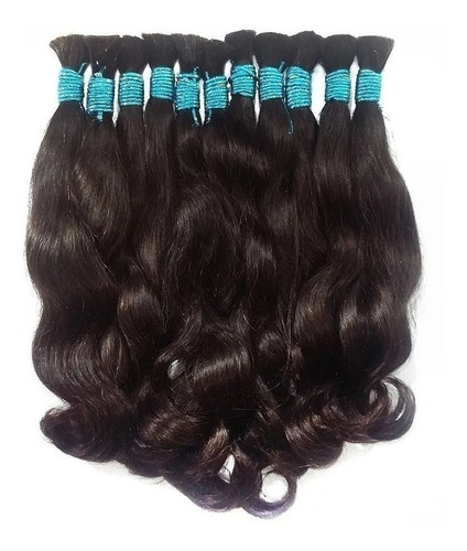 Cabelo Humano Natural Virgem Atacado 60/65cm - 1 Kilo