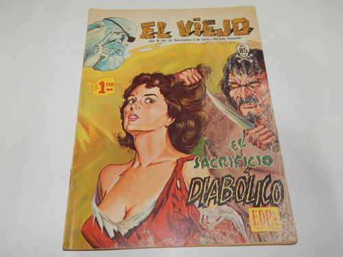 El Viejo Comic Historieta #85 1970 Raro Revista Memin Dist1