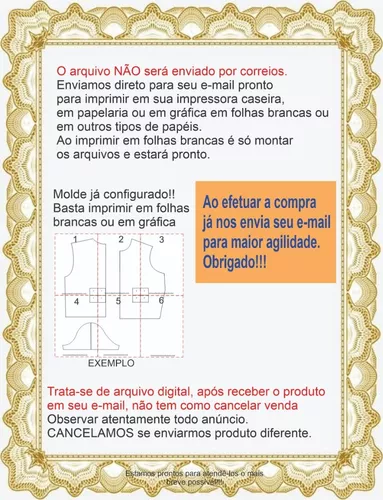 Short e Calça Envelope para Barbie (Sem Costura) - Tutorial para