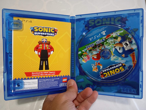 Sonic Superstars Ps4 Midia Fisica (Usado)