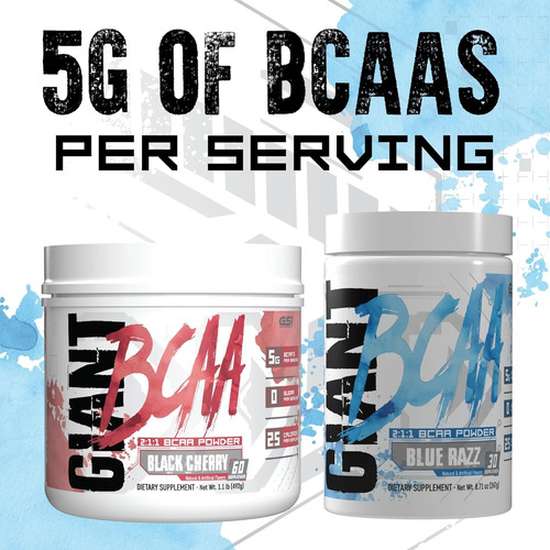 Giant Sports Performance Bcaas Aminos 2:1:1 495g | 60 Srv |