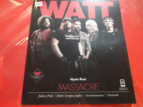 Revista Watt Massacre Nintendo Pink Sexetarianismo  /09 2015