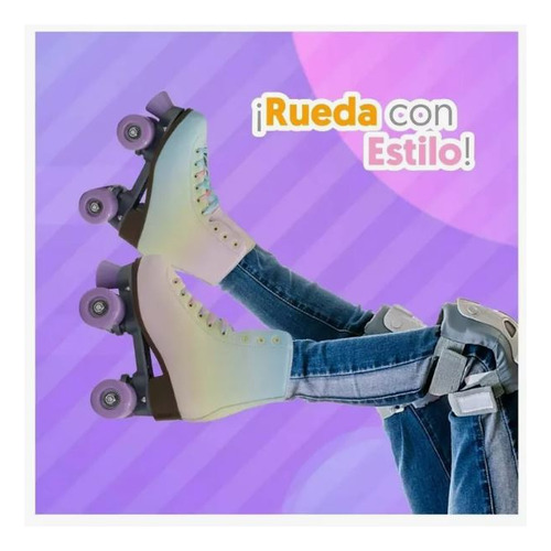 Patines De Bota 4 Ruedas Freno Delantero Next Talla 19