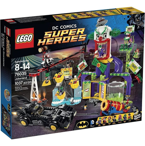 Lego 76035 Jokerland Batman Dc Comics Super Heroes 1037 Pza