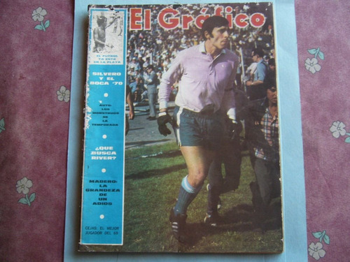 Racing Cejas / El Grafico 2622 / 1970 Estudiantes Vilas Cano