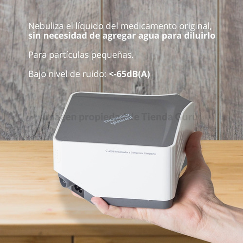 Nebulizador Pistón Yuwell Maverick Máscara Adulto Niño 403b