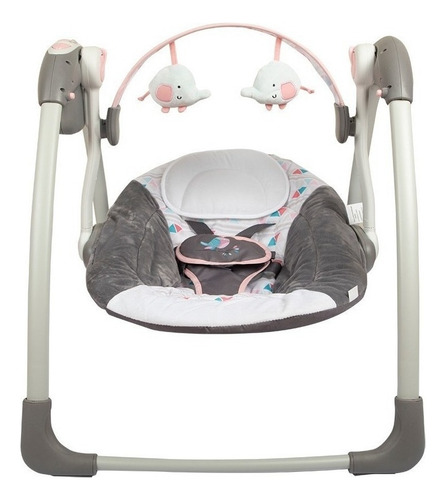 Silla Mecedora Reclinable Para Bebé Swing Color Rosa