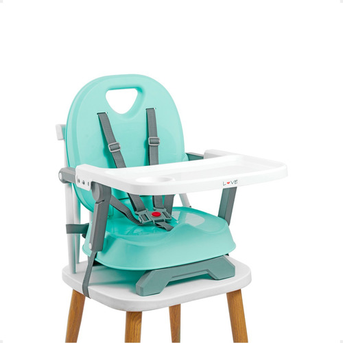 Silla De Comer Para Bebes Booster Plegable Arnes Compacta