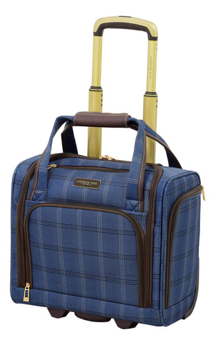 London Fog Brentwood Ii - Bolsa Para Debajo Del Asiento, 15. Color Azul