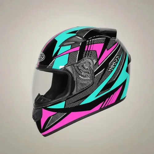Capacete EBF New Spark Dragon Flash Tifany Brilhante Fechado