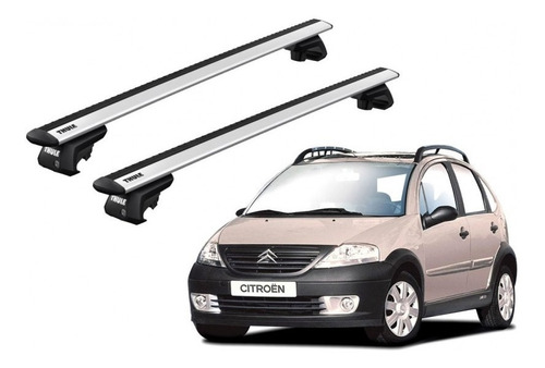 Barras Thule Citroen C3 X-tr 04-08 Re / Wingbar Evo