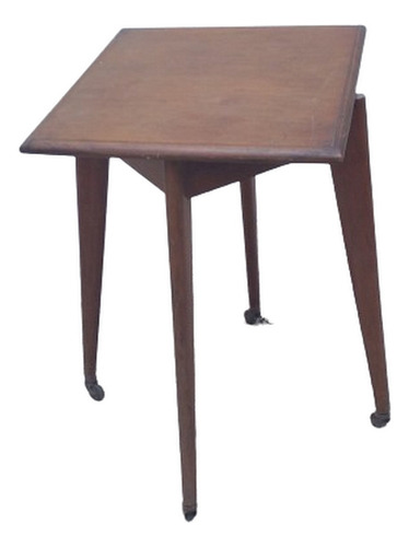 Mesa De Tv Vintage De Madera En Ballester Marrón (Usado)