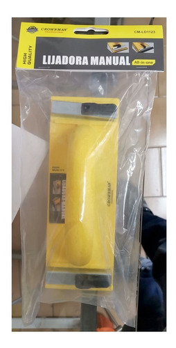 Lijadora De Mano Con Mango Taco Para Lija Manual Todo En 1