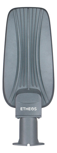 Luminaria Alumbrado Publico Vial Led 100 W Calle Cancha Estructura Gris