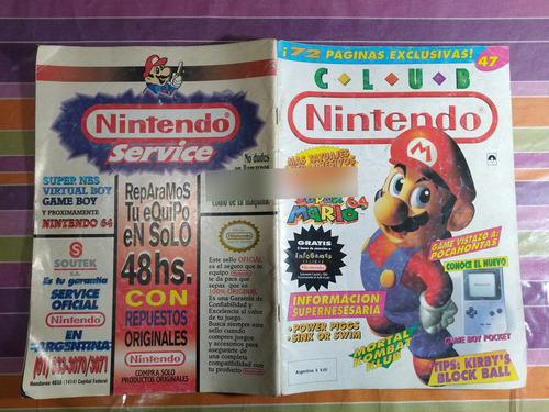 Revista Club Nintendo N°47 - Muy Buen Estado (Usado)