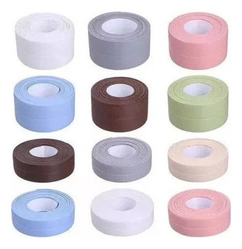 Cinta De Sellado Impermeable Para Baño, Ducha, Lavabo 3pc