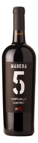 Vino Tinto Cava Aragon Madera 5 Tempranillo Cabernet 1.5 L