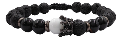 Pulsera Corona Black - Joyería Fenix