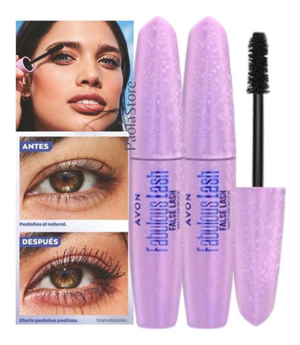 Fabulous Lash Mascara Efecto Pestaña Postiza Maquillaje Avon