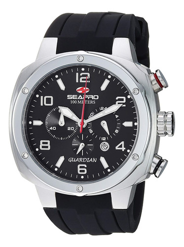 Reloj Hombre Seapro Sp3341 Cuarzo Pulso Negro Just Watches