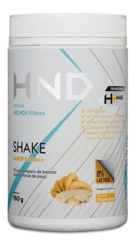 Shake H+  Banana Sem Lactose Hinode