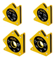 Comprar Kit 4 Escuadras Angulo Esquina Magnética 4 Y 3'' Para Soldar