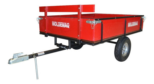 Carreta Reboque Basculante Para Quadriciclo 300kg - Moldemaq