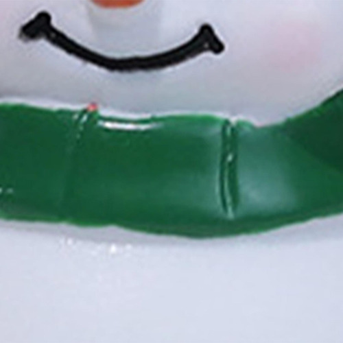 2 Estatua De Muñeco De Nieve De Navidad En Estilo E