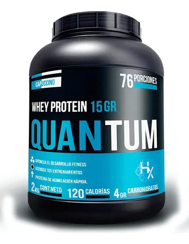 Holix Lab Whey Protein + Preentreno Quantum 2kg 76serv Sabor Cookies And Cream