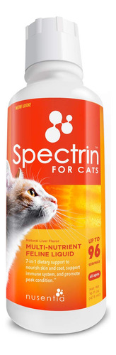 Vitaminas Para Gatos - Spectrin 16 Oz - Suplemento Liquido D