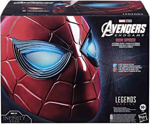 Casco Electronico Iron Spider Marvel Legends Infinity Saga