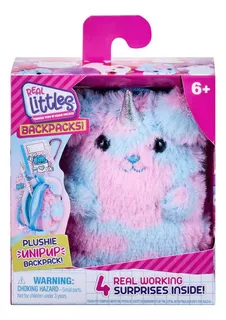 Real Littles Backpack Plushie Unipup Unicornio Shopkins