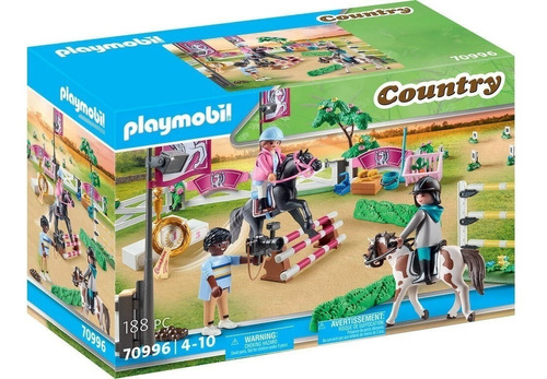 Playmobil Torneo De Equitacion Country Art 70996 Loonytoys