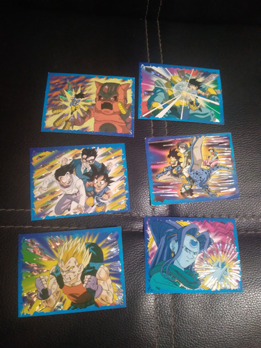 Laminas Holograficas Album Dragon Ball Gt