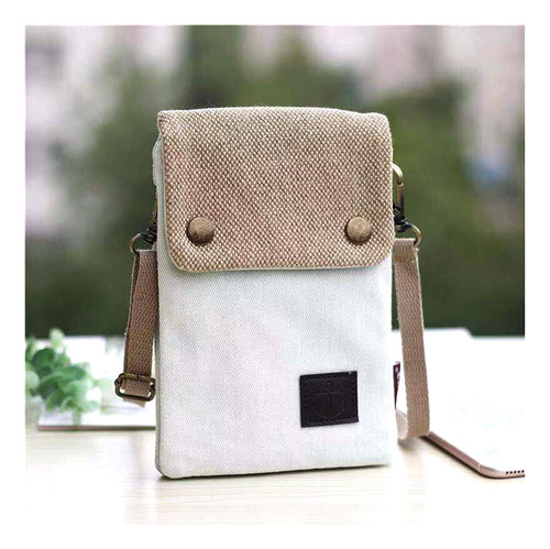 Canvas Small Cute Crossbody Cell Phone Purse Wallet Bag With