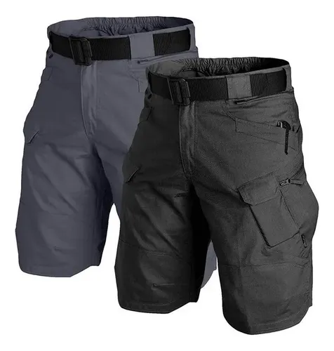 Impermeable Policía Militar Táctica Pantalones Cortos, Ix7